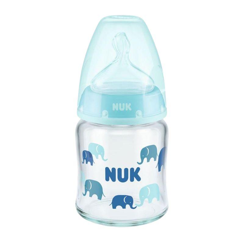NUK First Choice+ staklena flašica 120 ml sa indikatorom temperature