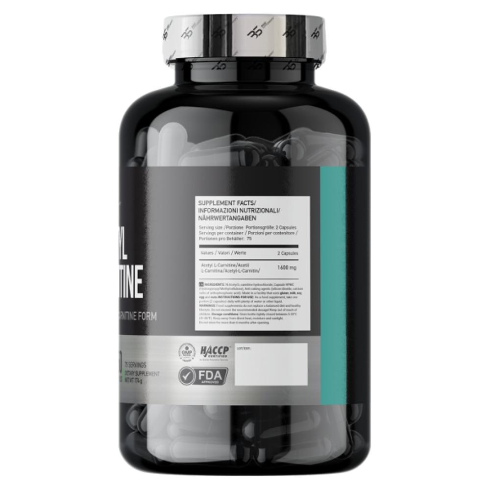 Acetyl L-Carnitine PRO Basic Supplements 150 veganskih kapsula