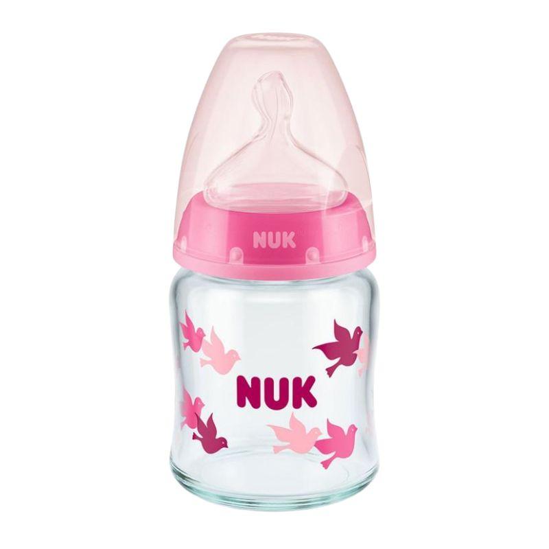 NUK First Choice+ staklena flašica 120 ml sa indikatorom temperature