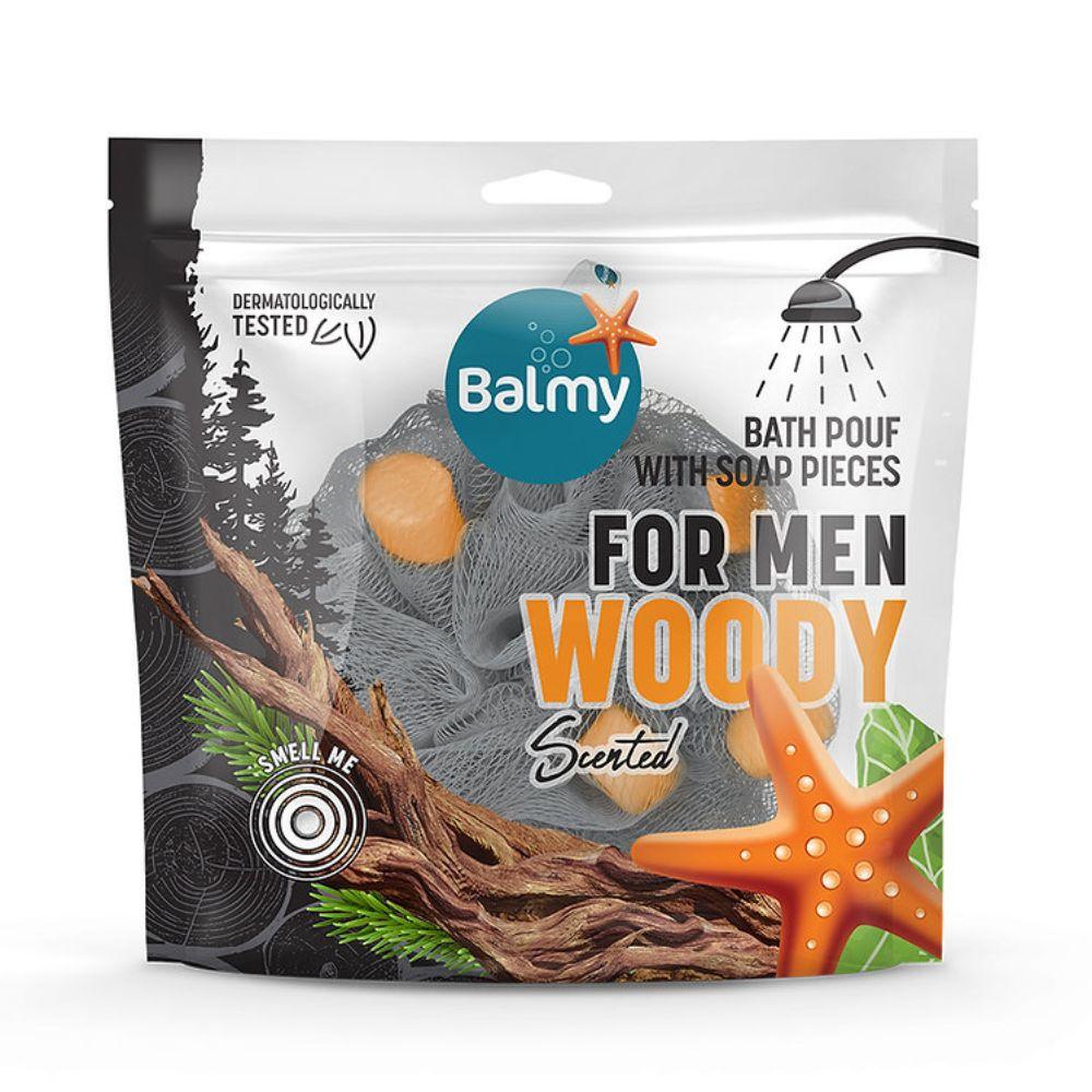 Balmy sunđer sa sapunom Woody miris