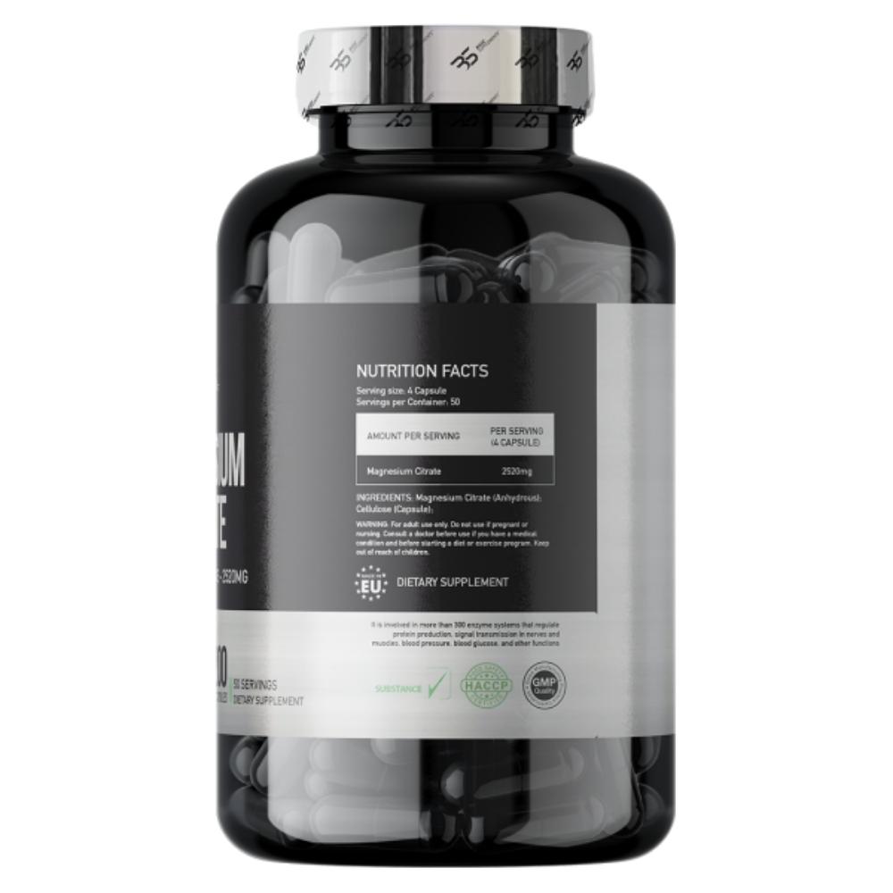 Basic Supplements magnezijum citrat kapsule za grčeve i san