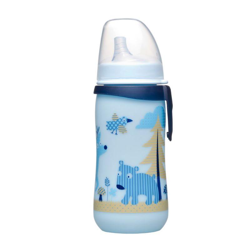 NIP Prva čaša za dečake PP 12m+ 330 ml – Plava