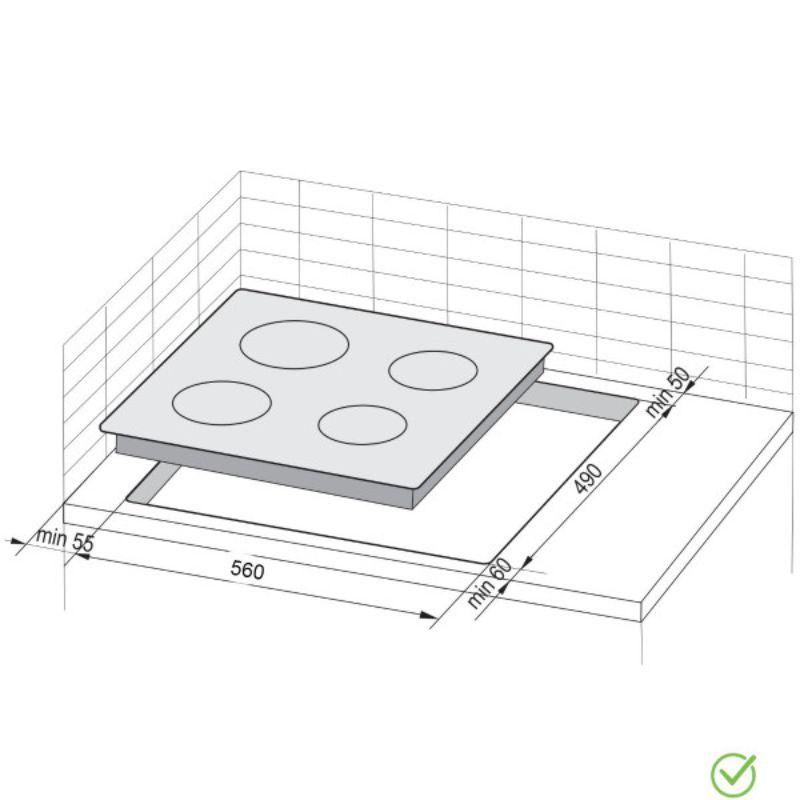 Amica ugradna ploca PC6411PT