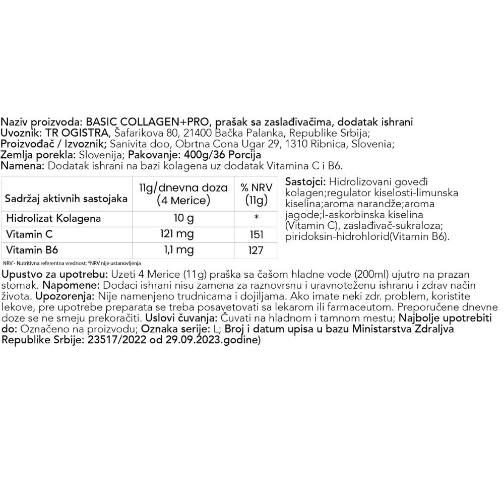 collagen pro kolagen basic supplements