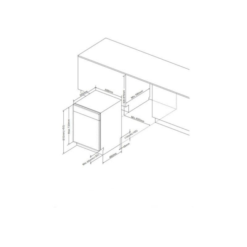 Ugradna Sudomasina EGSPV597201/ZIM655B