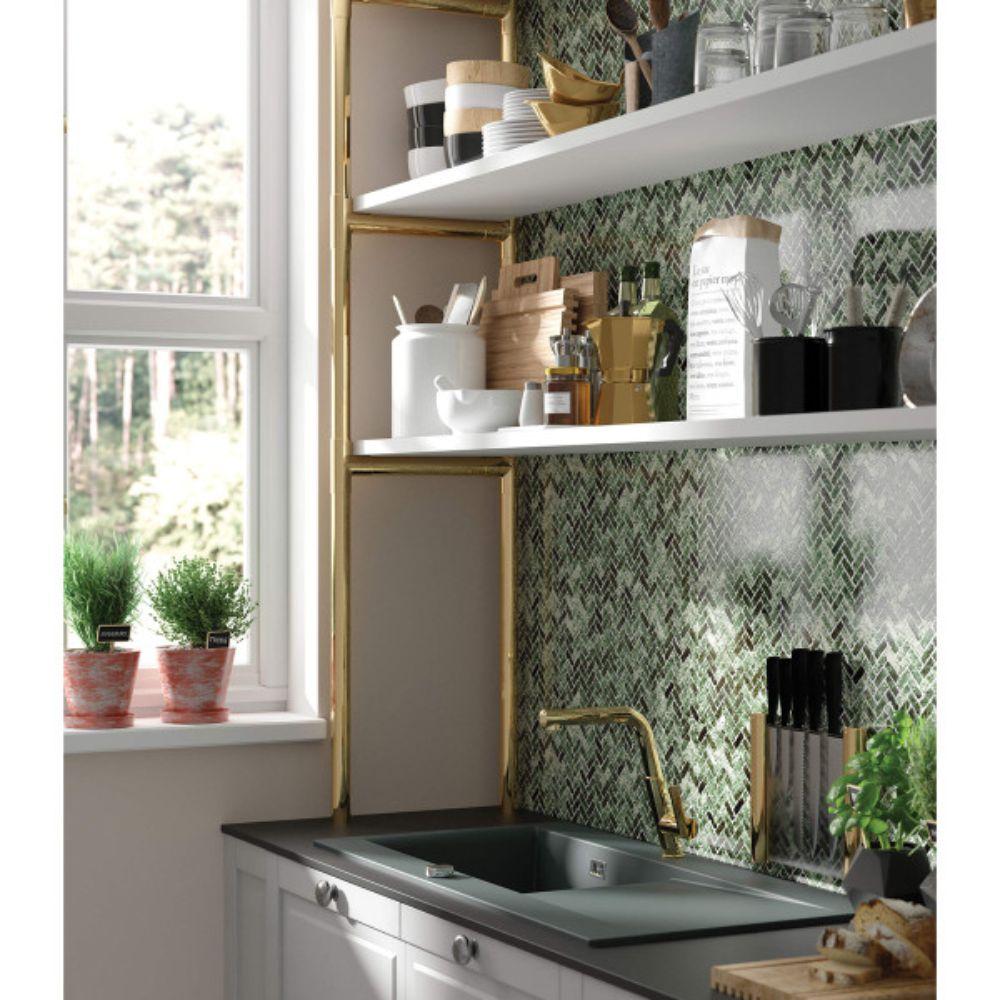 Deante sudopera Sabor 101 cm keramička mat siva