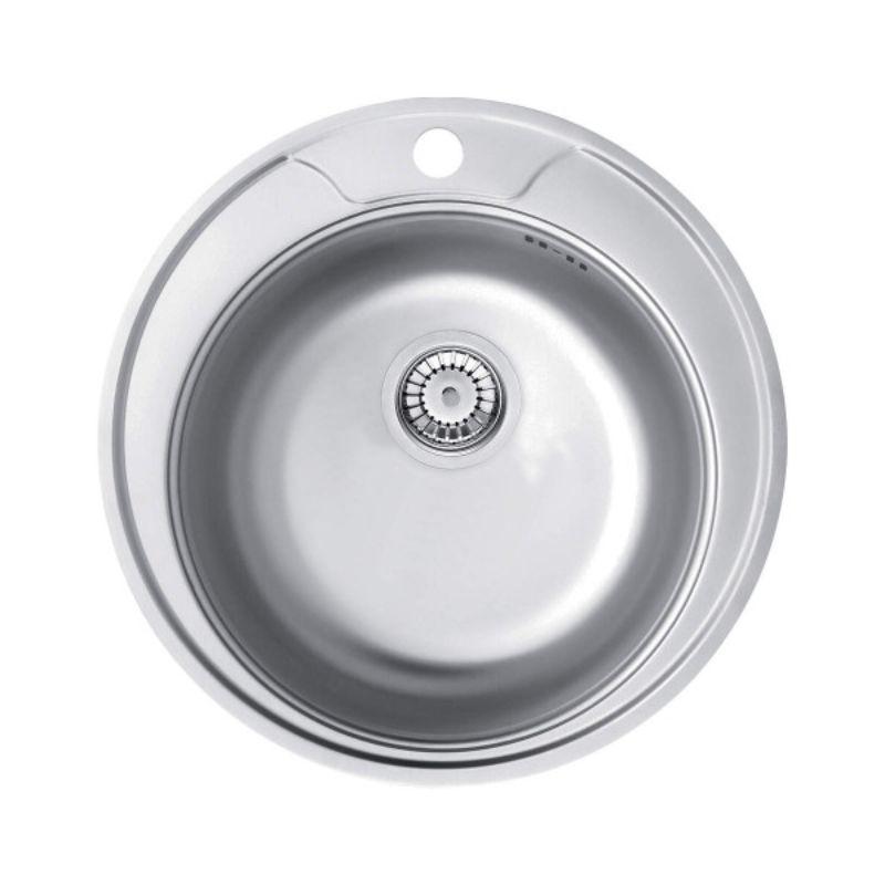 Deante Twist set inox sudopera ZHC 0813 i slavina BMU 060M hrom