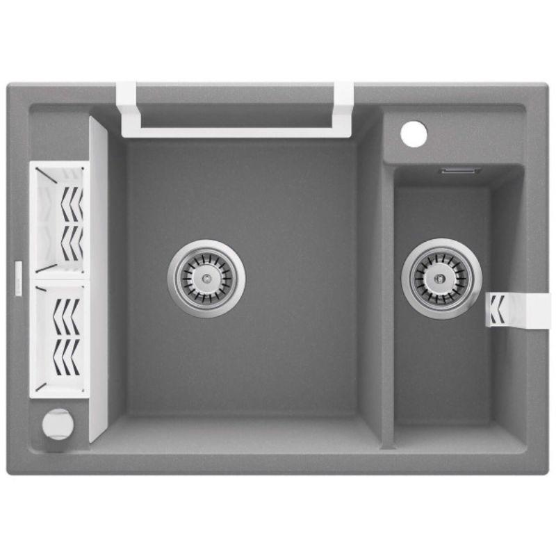 Deante ZZM A60R beli držač za sunđere i krpe kompatibilan sa više modela sudopera