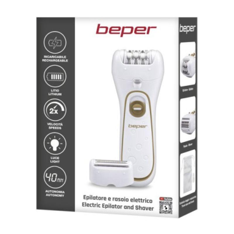 Depilator 3BEPI001 bežični sa nastavcima LED svetlom i putnom torbicom