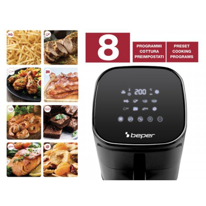 Digitalna friteza P101FRI051 sa 5 litara zapremine i 8 automatskih programa za zdravije prženje bez ulja