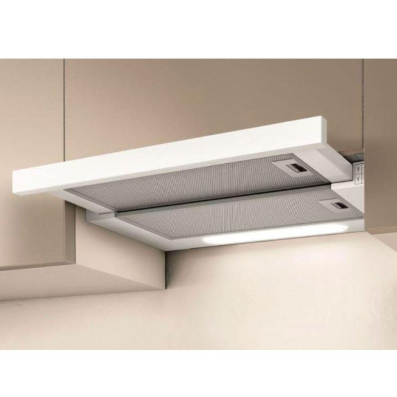 Elica ELITE 14 LUX WH/A/60 – ugradni teleskopski aspirator 60 cm, bela boja, LED svetlo  Deklaracija: