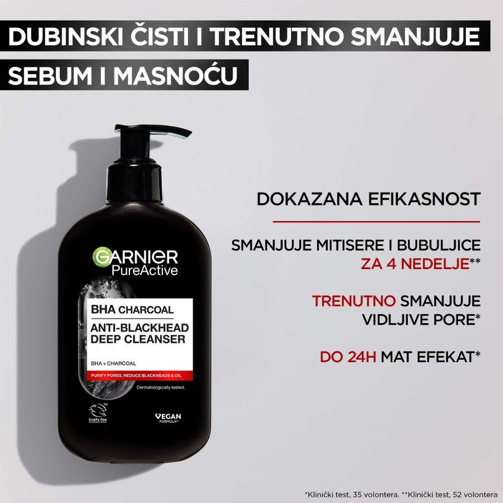 garnier pure active charcoal gel za lice 250ml srbija