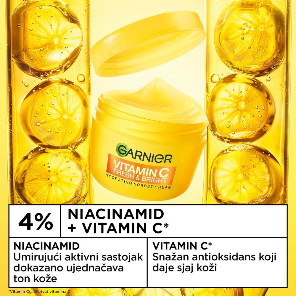 garnier vitamin c sorbet krema za lice 85ml