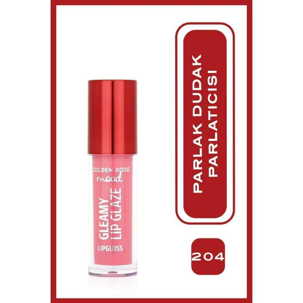 golden rose mood gleamy lip glaze 204