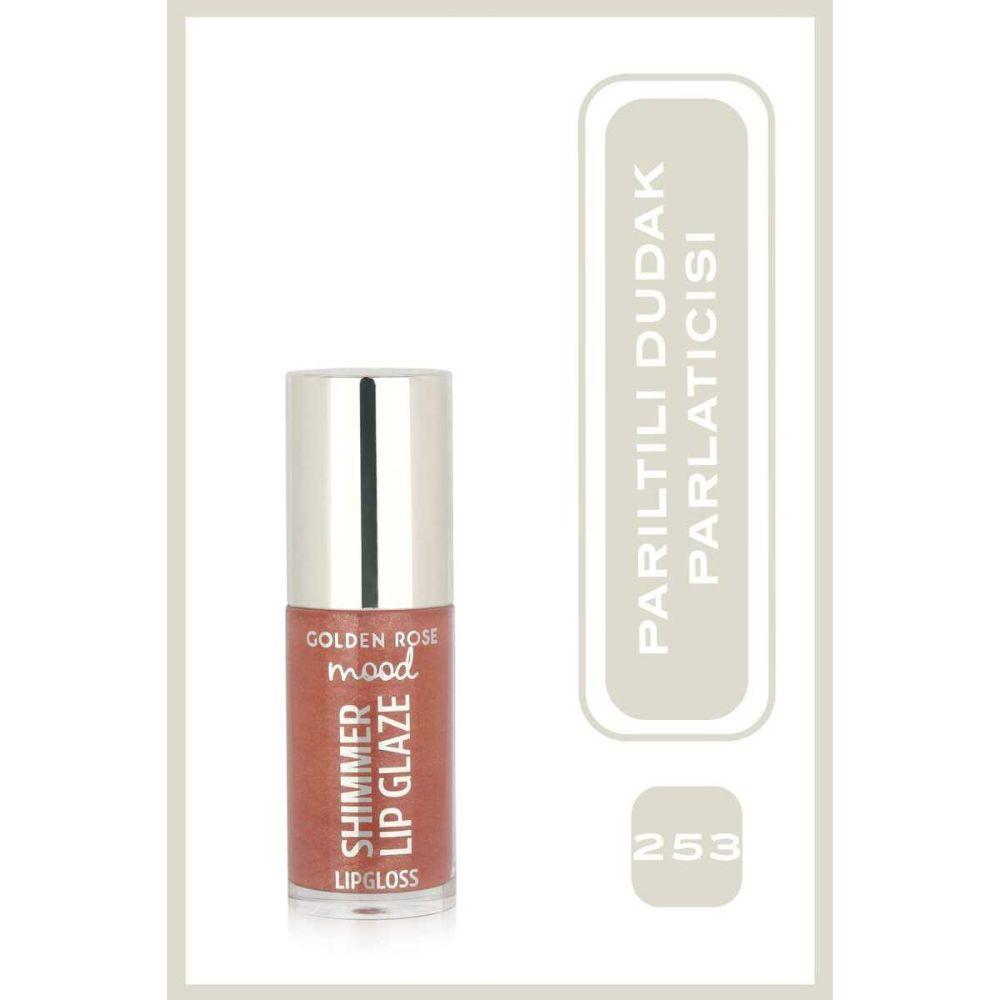 golden rose mood shimmer lip glaze 253