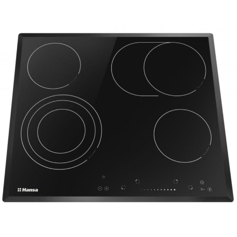 Hansa BHC66906 – staklokeramička ugradna ploča sa 4 grejne zone i senzorskim slajder upravljanjem