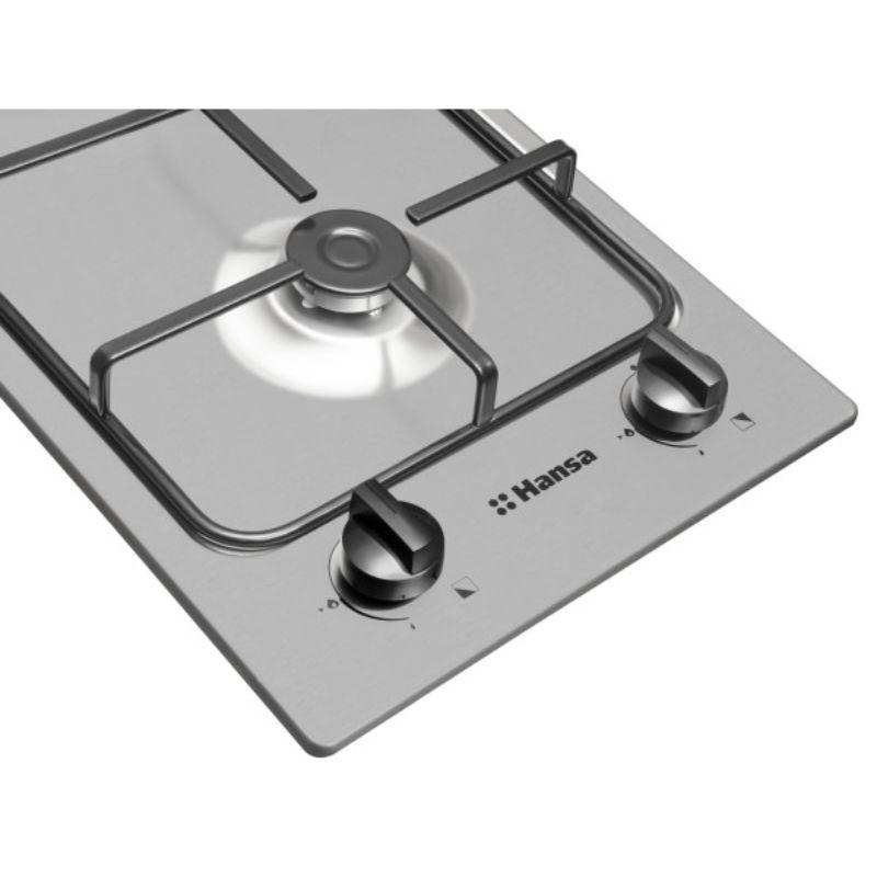 Hansa BHGI310102 ugradna gasna ploča inoks 30 cm sa dva gorionika