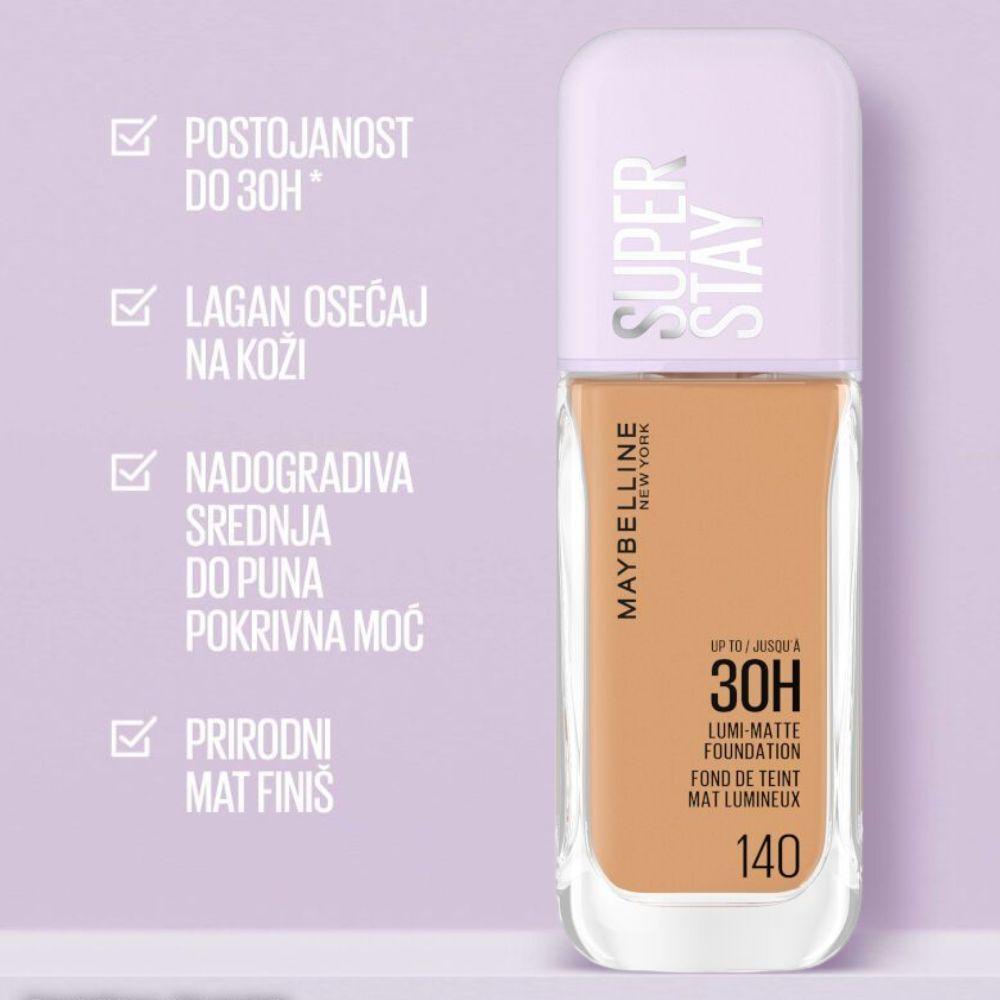 Maybelline Lumi Matte puder 140 – srednje do tamna nijansa sa mat efektom