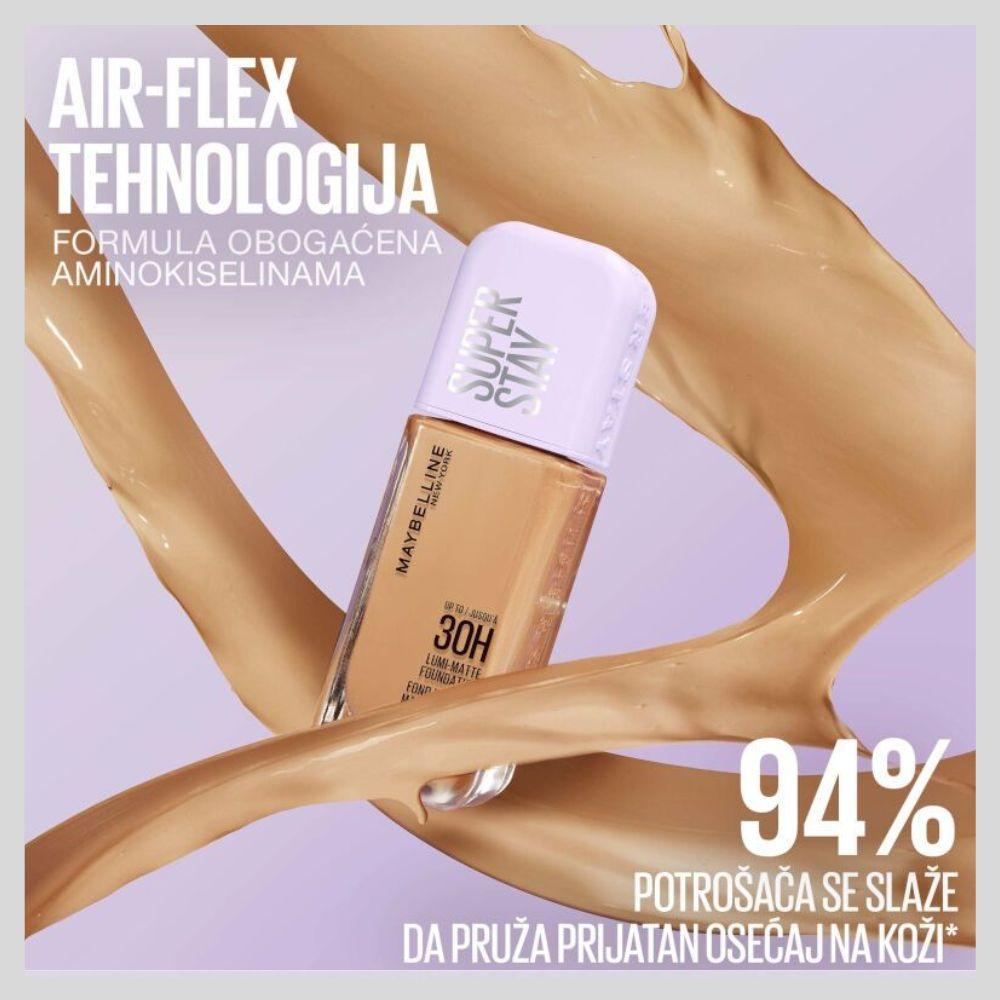 Maybelline Super Stay puder 128 – prirodni mat finiš i visoka pokrivna moć