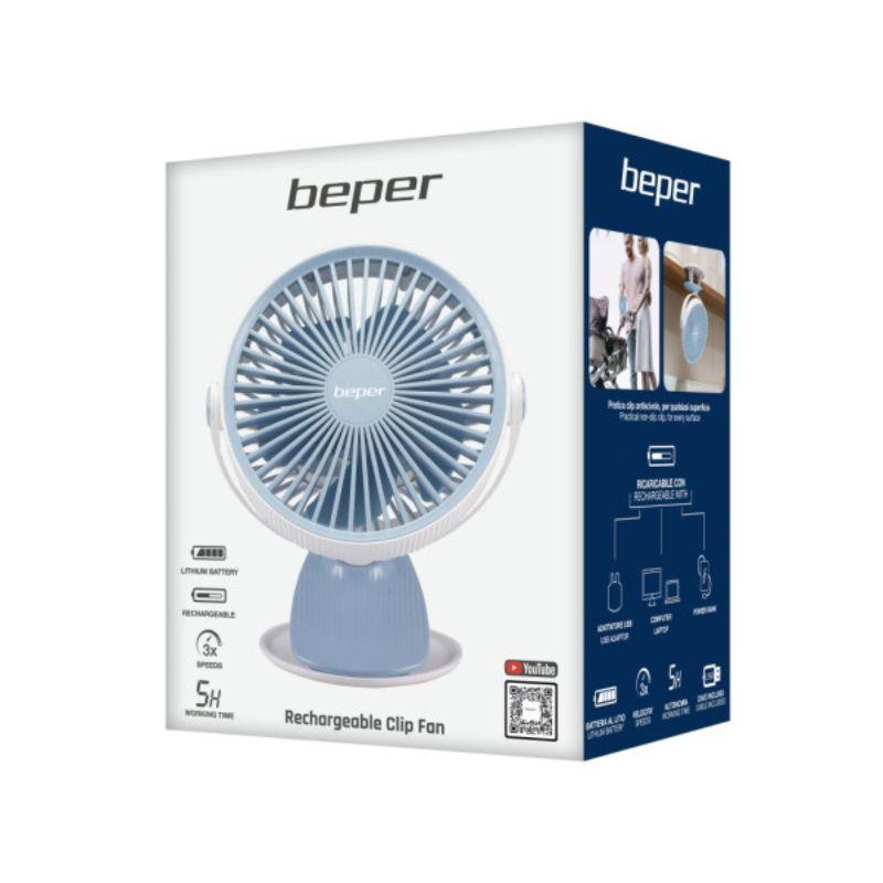 Mini punjivi ventilator P206VEN420 sa LED indikatorom i 3 brzine