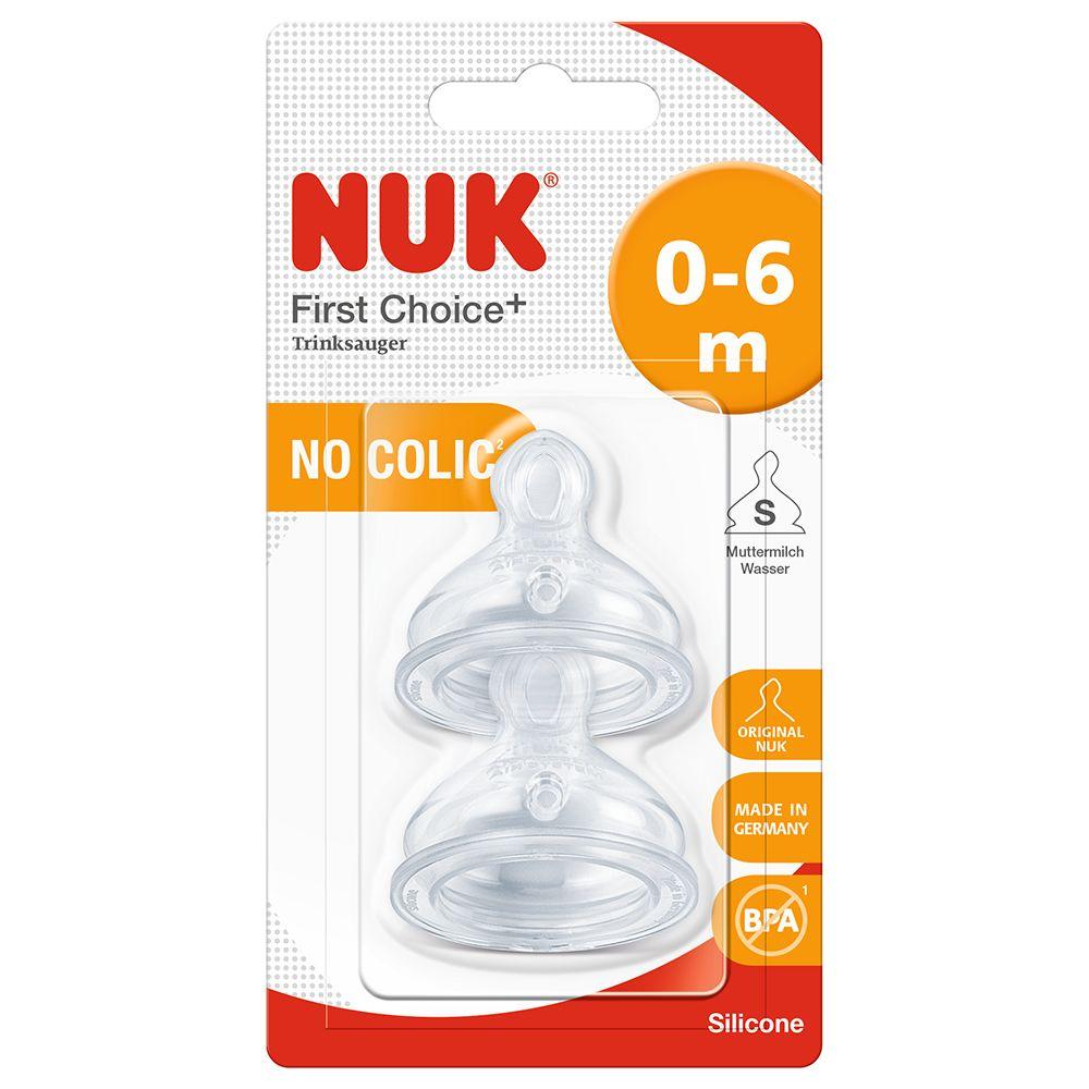 NUK cucla silikon za mleko i vodu 0–6m