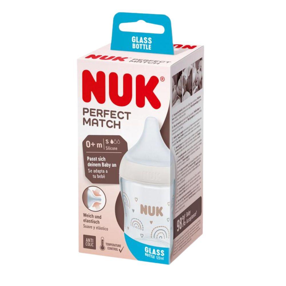 NUK flašica protiv grčeva sa Rainbow motivom 120ml