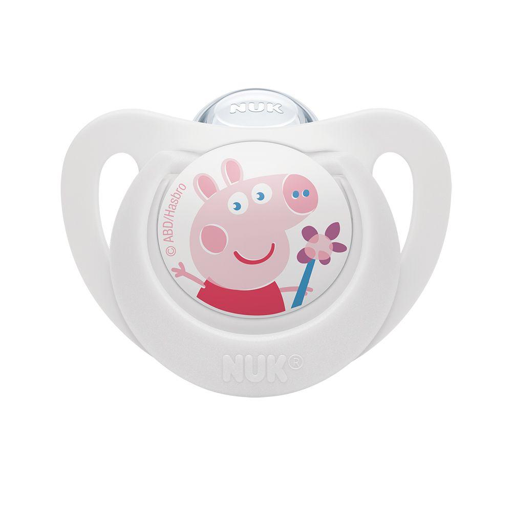 NUK Star varalica silikon Peppa Pig 0–6 meseci