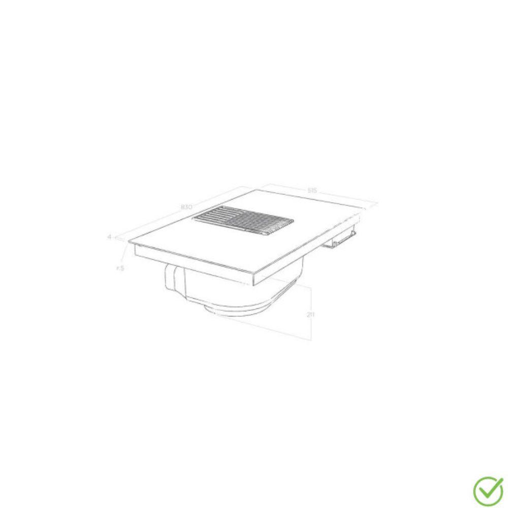 Pametna kuhinjska ploča sa Autocapture funkcijom i vagom