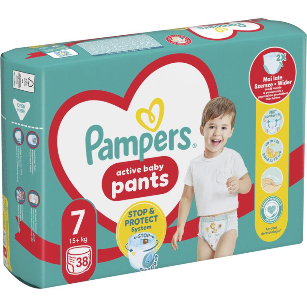 Pampers Pants veličina 7 – pelene gaćice za decu 15+ kg