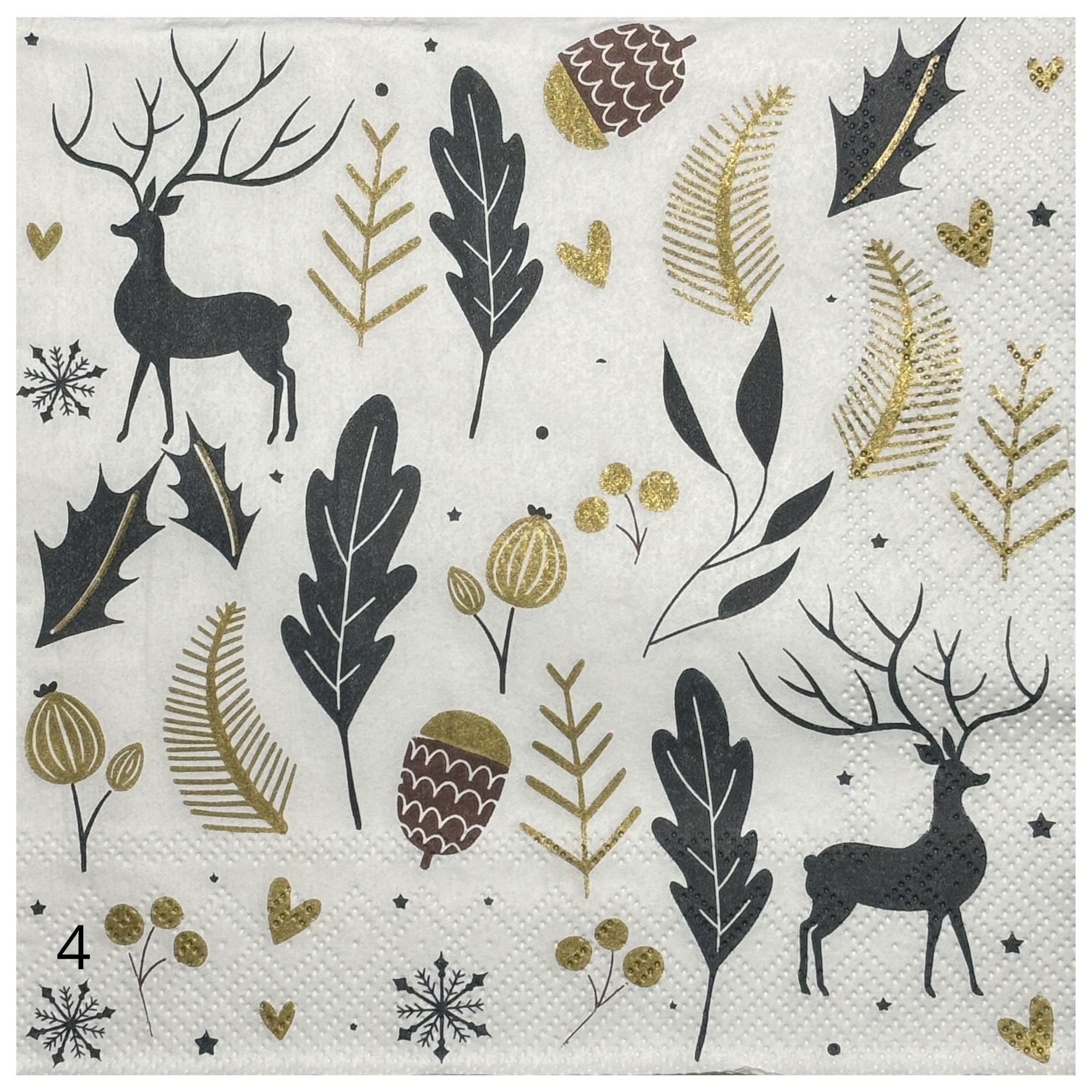 regina božićne salvete 33x33