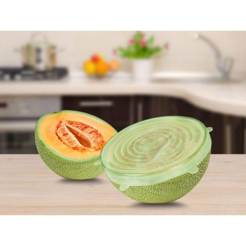 Set silikonskih poklopaca 12 kom C102COC101 rastegljivi BPA free za posude i čaše