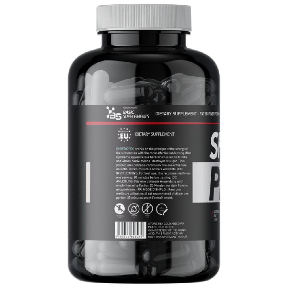 ShredX PRO sagorevač masti 200 kapsula Basic Supplements