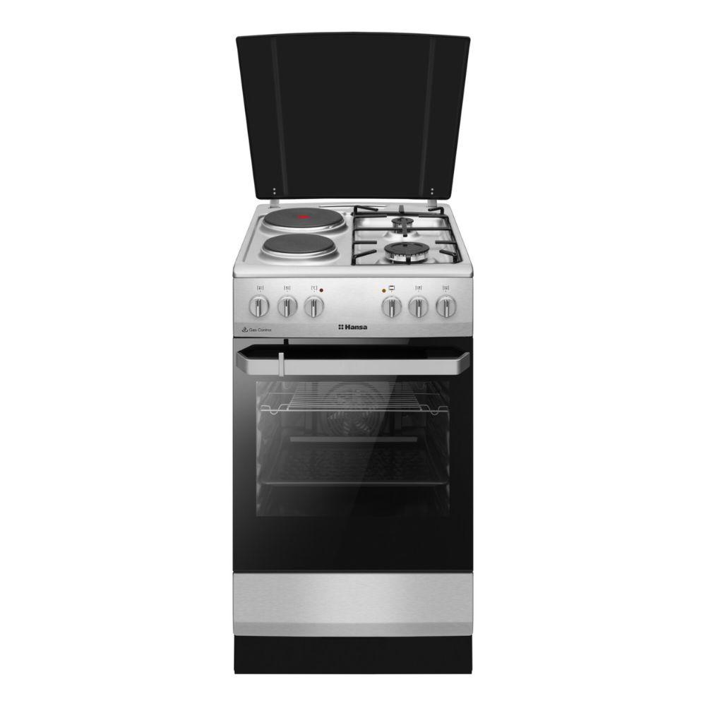 sporet sa ventilatorskom rernom inox hansa fcmx58099