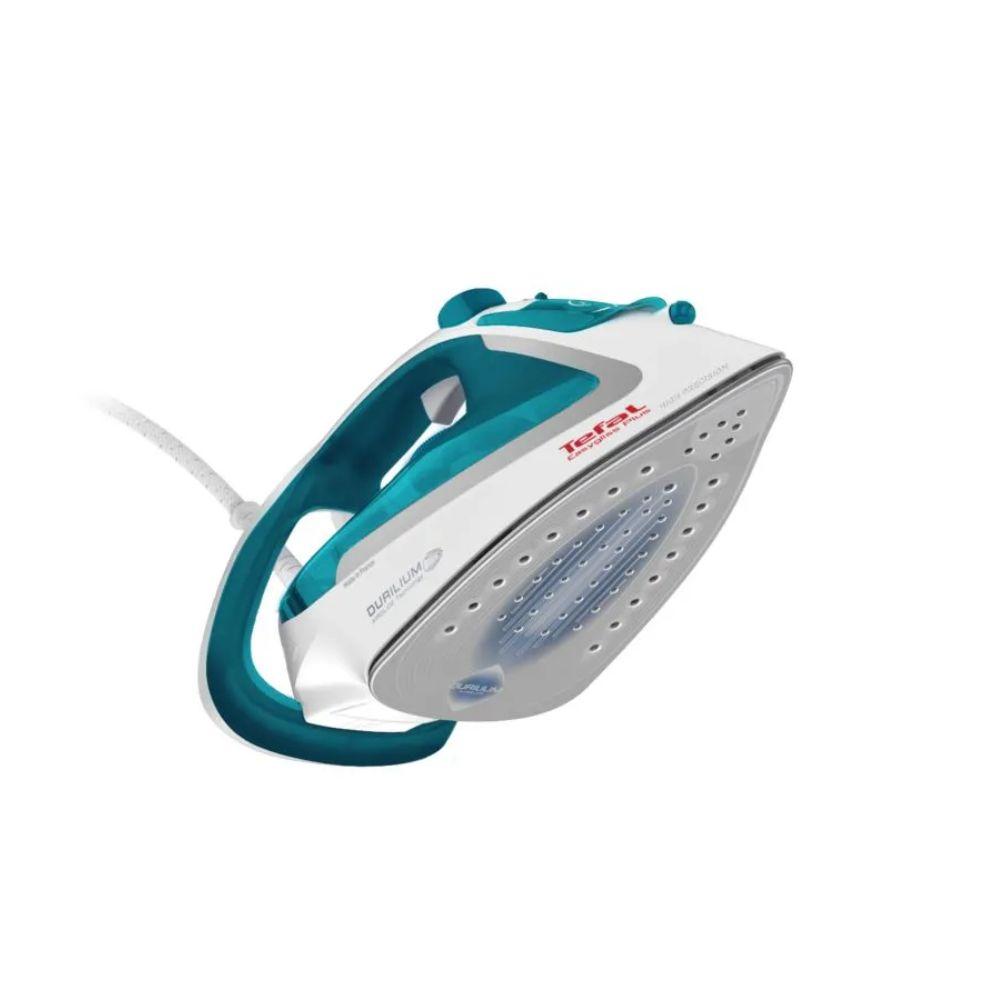 Tefal FV5718 Pegla na paru – 2500 W – zelena – Durilium Airglide tehnologija za lako klizanje i snažan udar pare