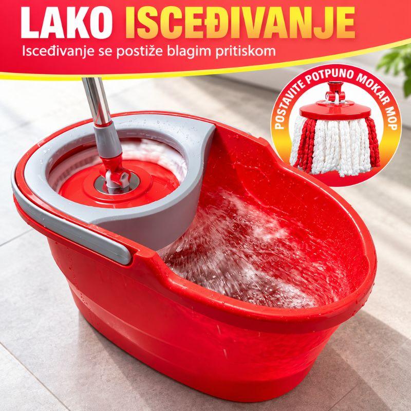 Tornado mop sa kofom LT2413 LIAO za pranje podova