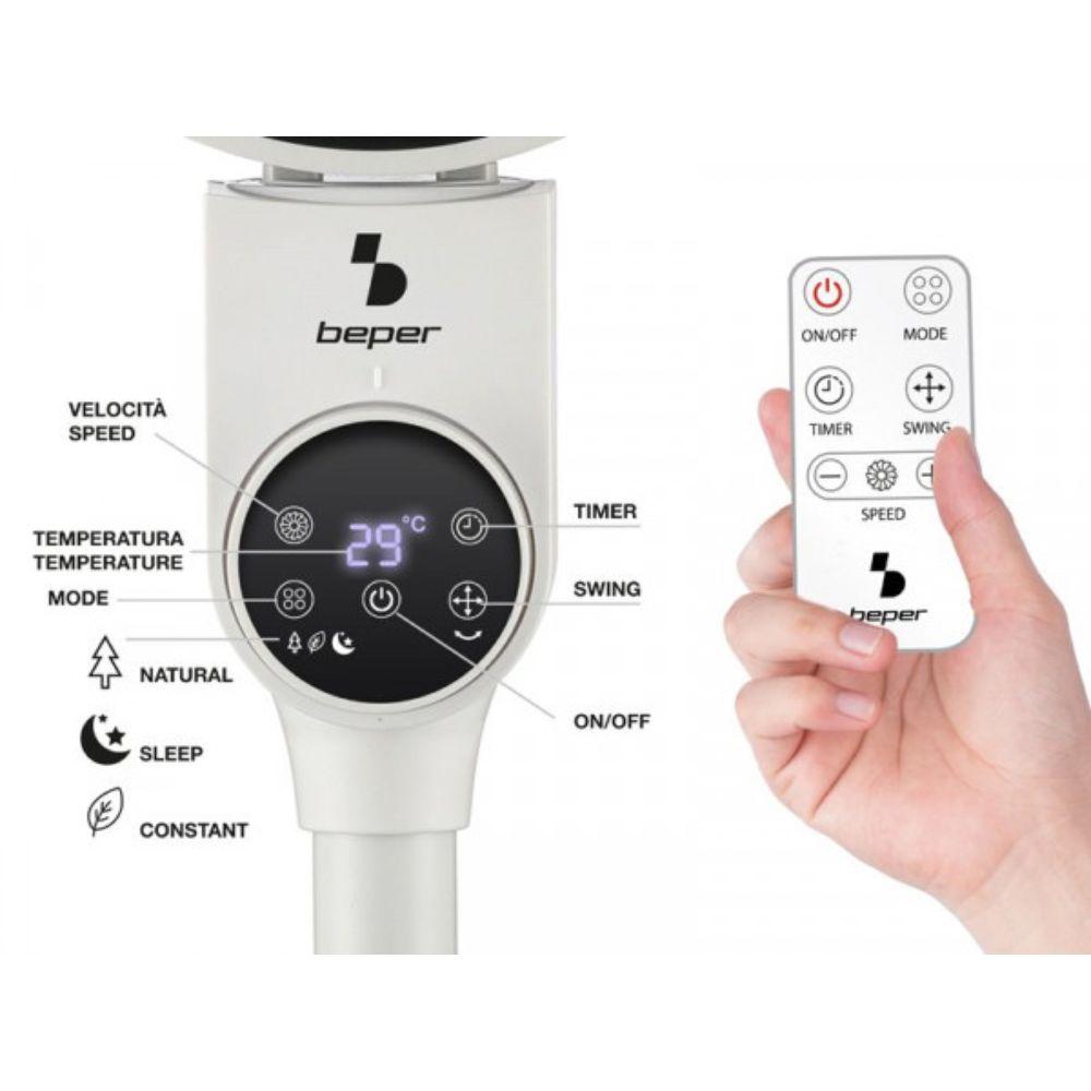 ventilator p206ven161 led display 3 brzine tajmer daljinski upravljač stojeći model