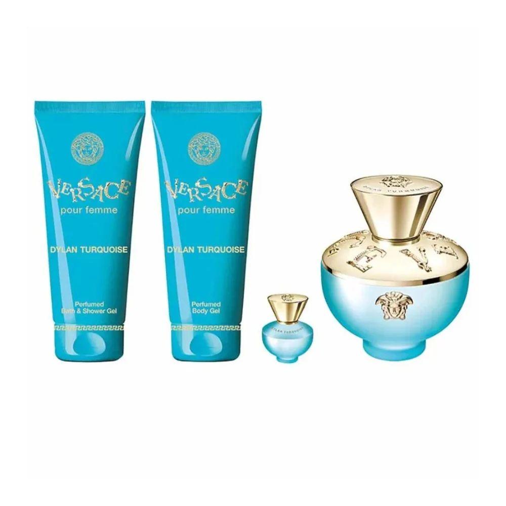 Versace Dylan Turquoise Woman – mirisni set sa cvetno-voćnim notama