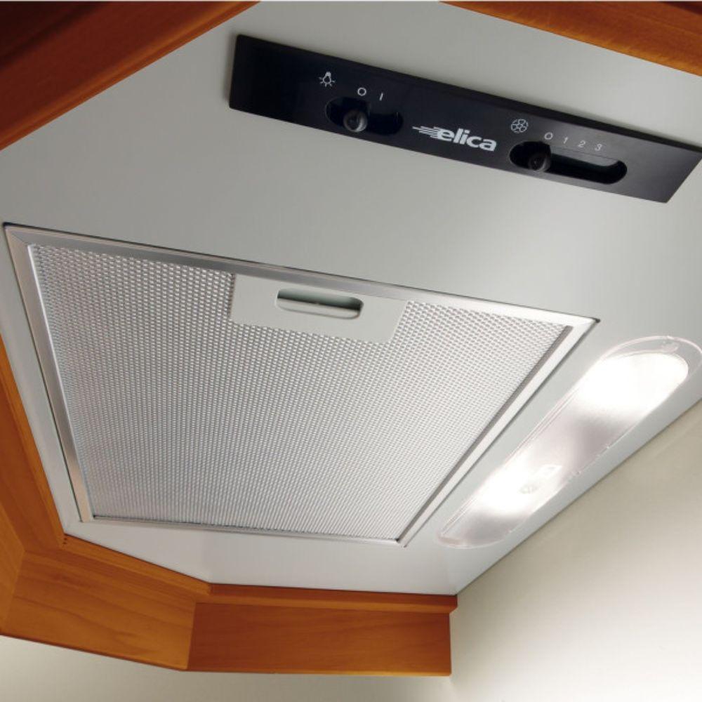 Zidni aspirator sa aluminijumskim filterima i slajderom